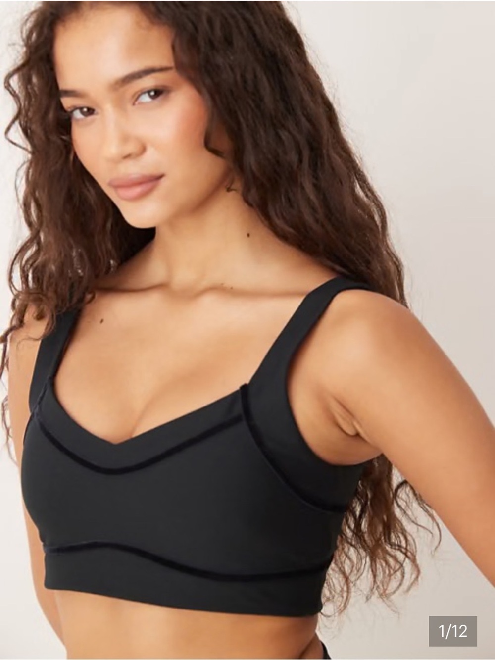 YPB SculptLUX Sweetheart Sports Bra | Size M